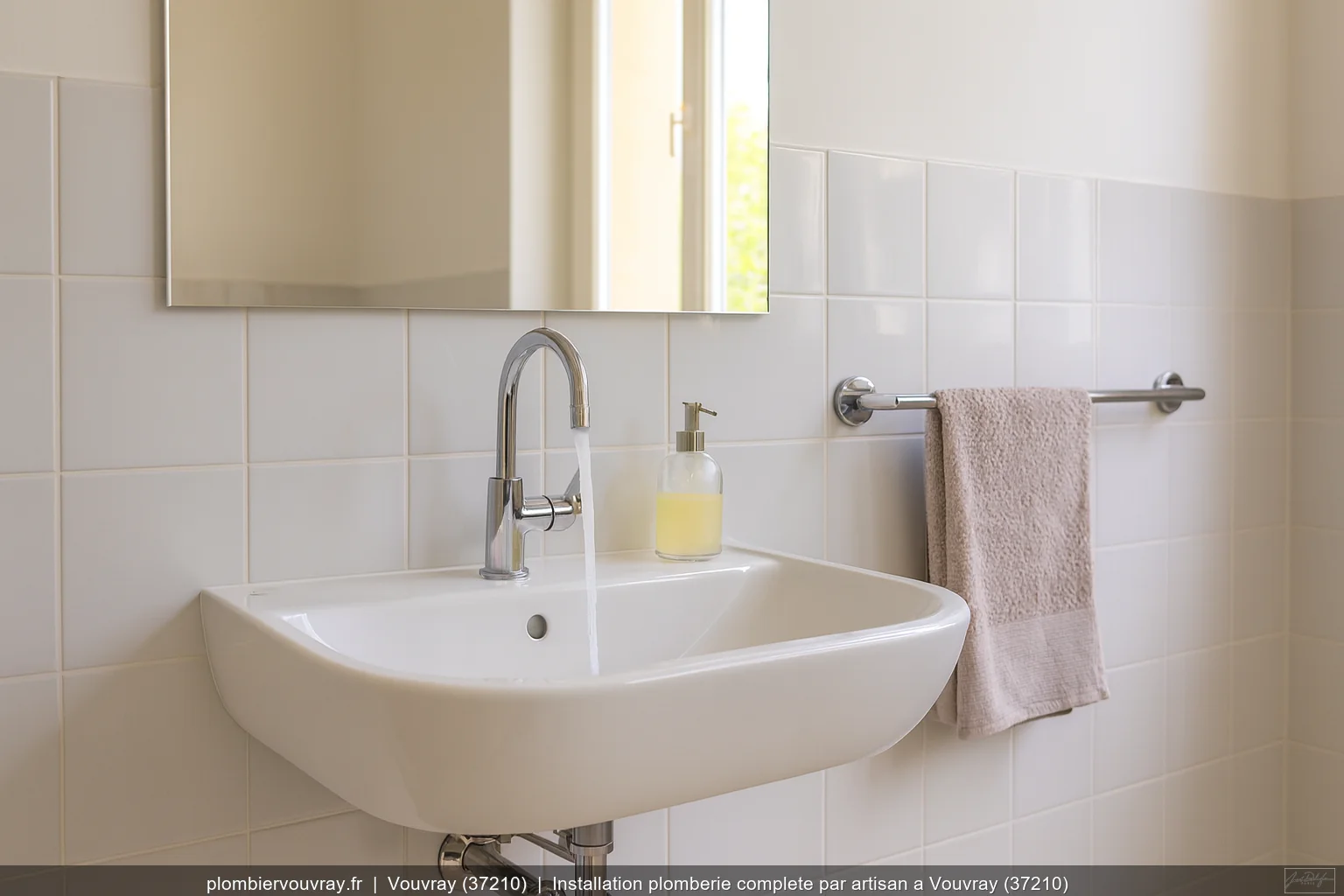 Installation plomberie complete par artisan a Vouvray (37210)
